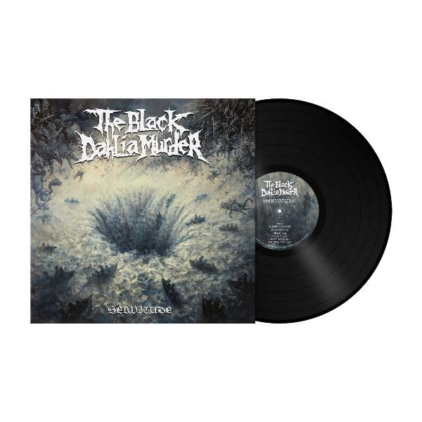 Black Dahlia Murder "Servitude" vinyl record with dark, atmospheric cover art.