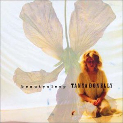 CD cover for Tanya Donnelly’s “Beauty Sleep” featuring a flower and portrait.