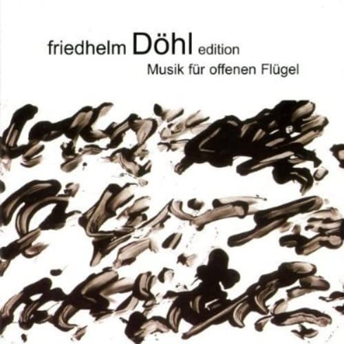 CD cover for Friedhelm Dohl edition 3, abstract black shapes on white.