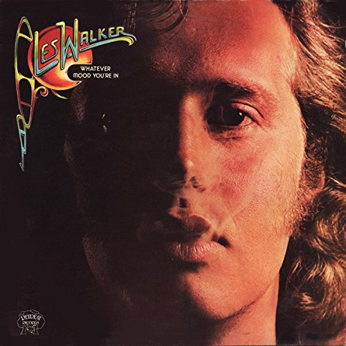 Album cover for Les Walker's "Whatever Mood You're In" featuring a portrait.