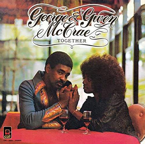 Album cover featuring George & Gwen McCrae, a couple with wine glasses.