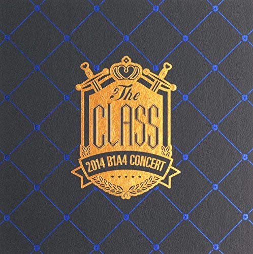 Gold foil DVD cover for "The Class" concert, 2014 B1A4.