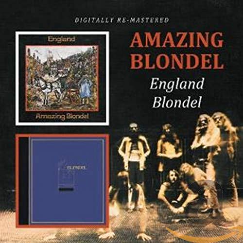 CD cover for Amazing Blondel featuring band members and two small album art insets.