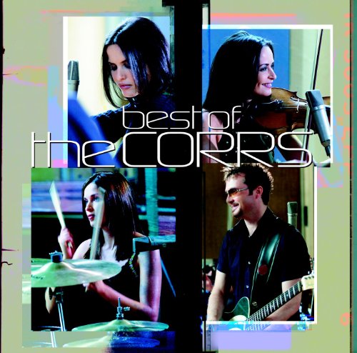 CD cover featuring The Corrs, a musical group with violin and drums.