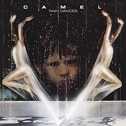 Album cover featuring two ethereal dancing figures flanking a central face in rain.
