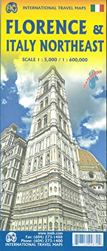 Florence & Italy North East (2023): ITM Travel Reference Map 1:5000