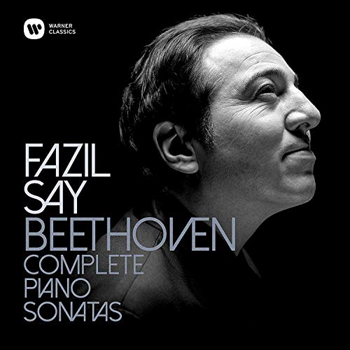 Fazil Say album cover featuring a black and white portrait.