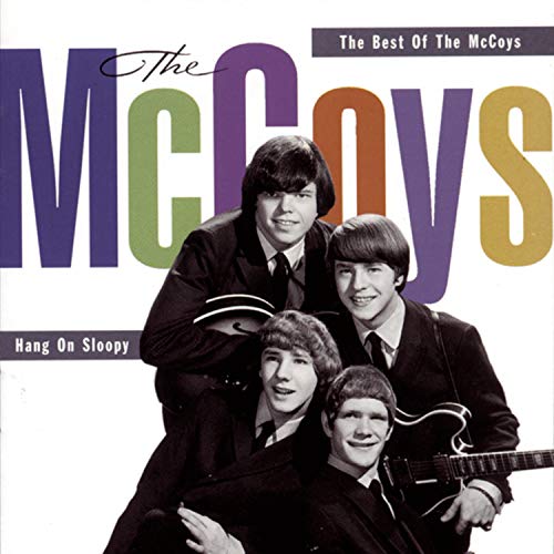 CD cover for The McCoys’ “Hang On Sloopy” featuring band portrait.