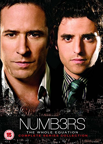 DVD cover for "Numbers" featuring two men and mathematical equations.
