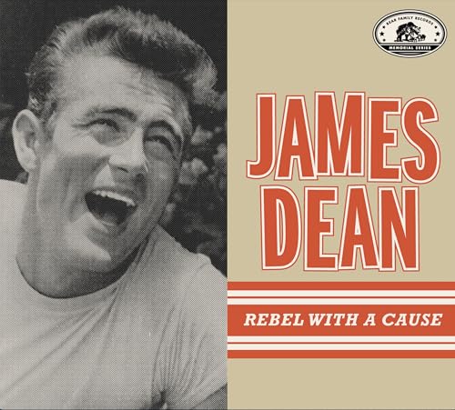 CD cover featuring a black and white portrait of James Dean.