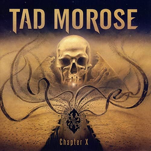 Tad Morose Chapter X CD cover: skull with tentacles, dark fantasy art.