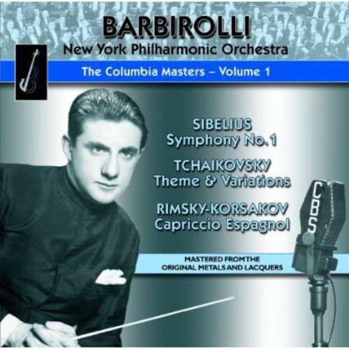 CD cover featuring conductor John Barbirolli and a vintage microphone.