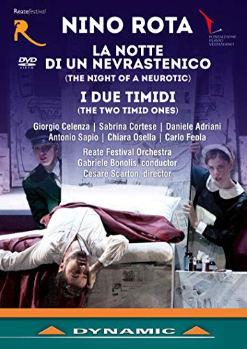 DVD cover for "Rota: I Due Timidi" featuring a staged scene with actors.