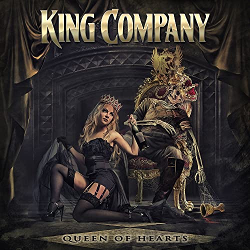 CD cover: skeletal king and woman with a heart-themed design.