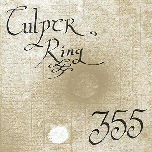 CD cover with ornate script reading "Culper Ring 355" on a textured background.