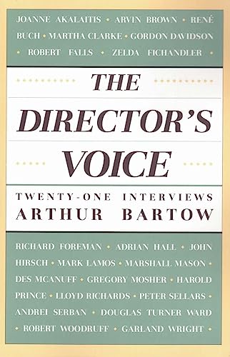 The Director's Voice : Twenty-One Interviews