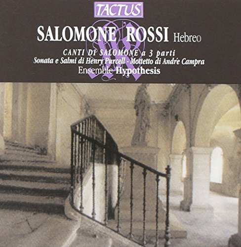 CD cover for "Canti di Salomone" by Ensemble Hypothesis, with staircase image.