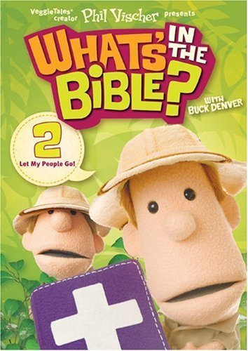 DVD cover featuring two vegetable puppet characters in safari hats.