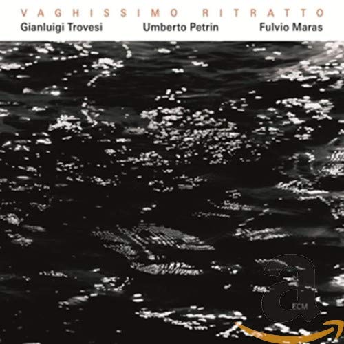 CD cover for “Vaghissimo Ritratto” by Gianluigi Trovesi, abstract black and white.