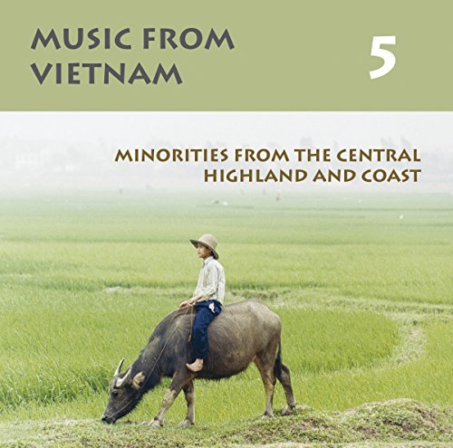 CD cover: Vietnamese landscape with a person riding a water buffalo.
