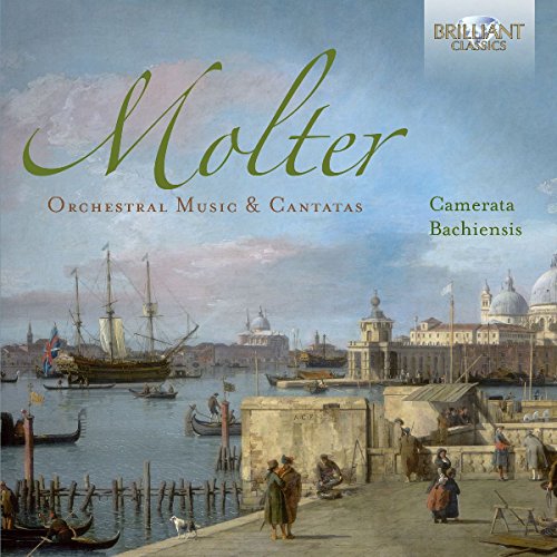 CD cover: Venice cityscape with “Molter” script and musical text.