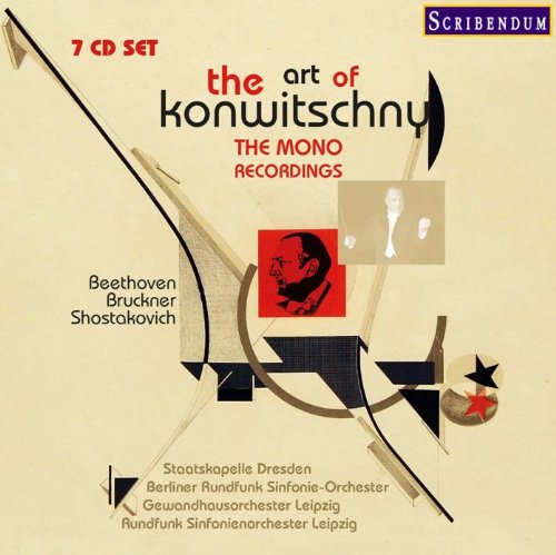 7-CD set: "The Art of Konwitschny" with abstract geometric design.