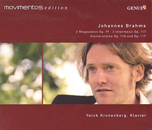 CD cover featuring pianist Yorck Kronenberg and abstract foliage.