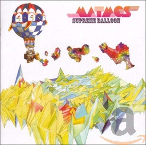 CD cover for Matmos’ “Supreme Balloon” featuring colorful balloon animals.