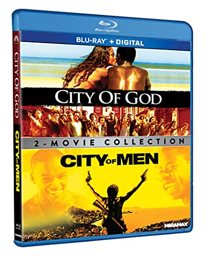 Blu-ray case for "City Of God" and "City Of Men" films.