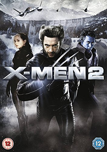 X-Men 2 DVD cover featuring Wolverine, Storm, and Jean Grey.