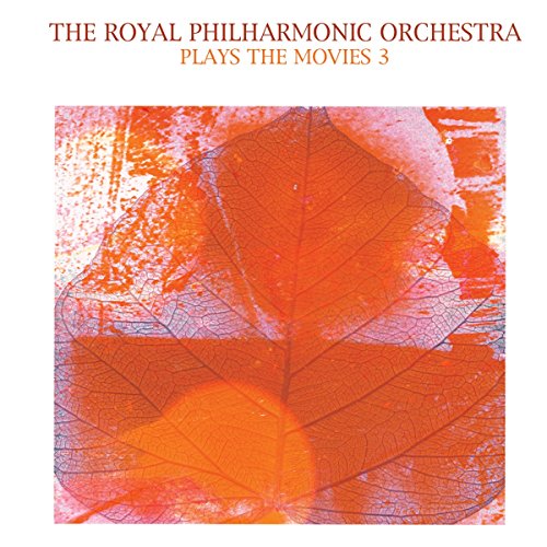 CD cover for “Royal Philharmonic Orchestra Plays The Movies 3” with a leaf.