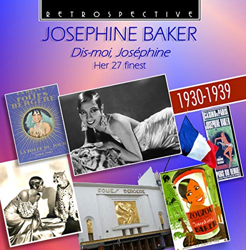 CD cover featuring Josephine Baker in vintage photographs and performance imagery.