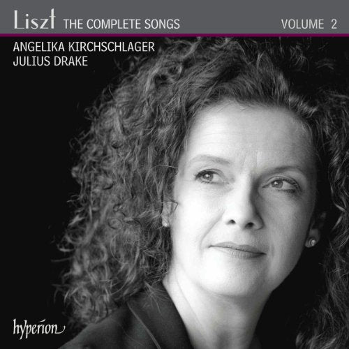 CD cover featuring a black and white portrait of Angelika Kirchschlager.