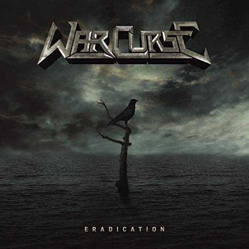 AlbumBS album cover featuring a crow on a dead tree in dark waters.