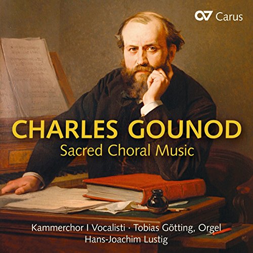 CD cover featuring a portrait of composer Charles Gounod and text details.