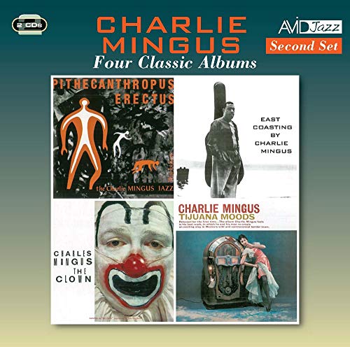 CD cover art featuring four classic Charlie Mingus album covers in a grid.