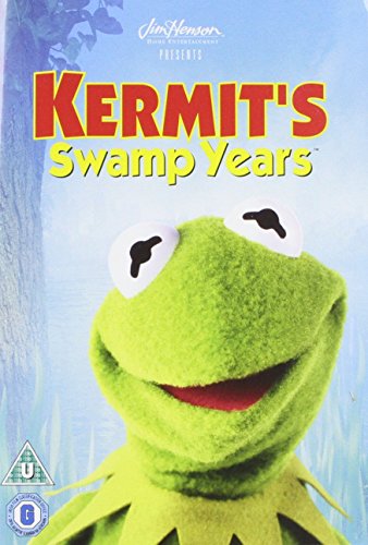 DVD cover featuring Kermit the Frog with title āKermitās Swamp Yearsā.