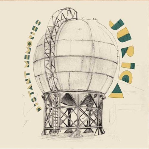 CD cover with a sketched industrial gas tank and yellow text.
