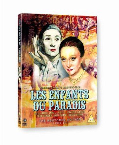 DVD cover for "Les Enfants Du Paradis" featuring two women in period dress.