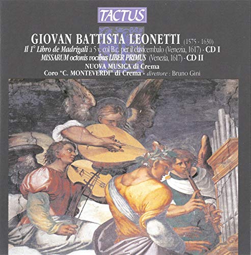 Album cover depicting Renaissance musicians with instruments, titled “Nuova Musica Di Crema.”