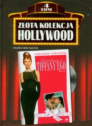 “Breakfast at Tiffany’s” DVD cover featuring Audrey Hepburn in a black dress.