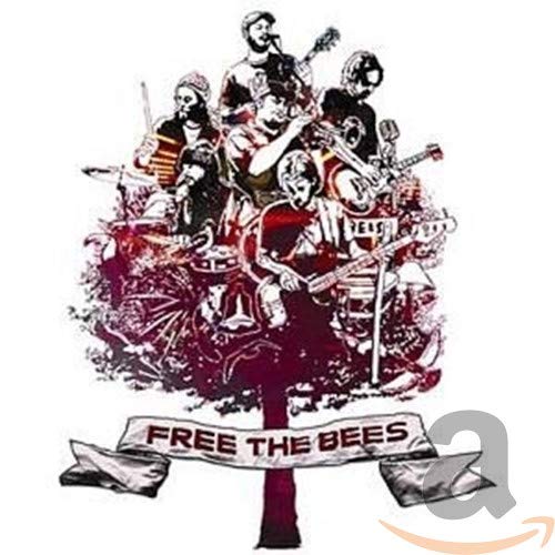 CD cover art: band playing instruments shaped like a tree.