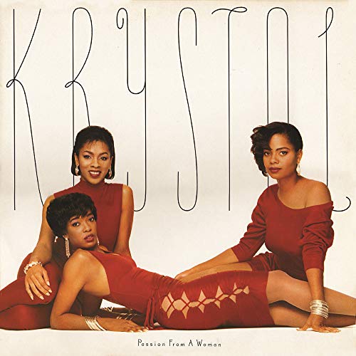 Album cover for Krystol's "Passion From A Woman" featuring three women.