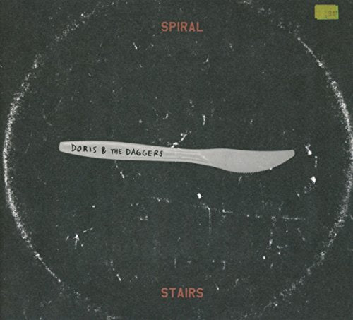 CD cover for Spiral Stairs - Doris & The Daggers, with a knife.