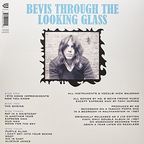 Vinyl record cover: portrait of a man framed by an ornate border.