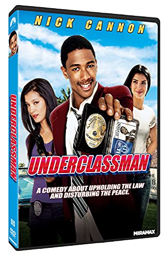 DVD cover for "Underclassman" featuring Nick Cannon and two young adults.