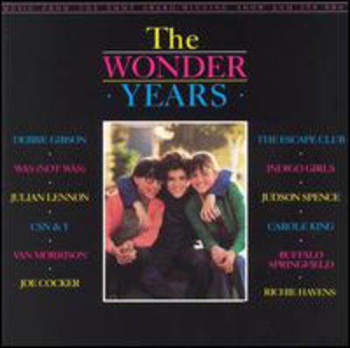 CD cover for “The Wonder Years” soundtrack featuring three young people.