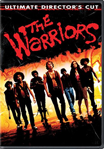 DVD cover for "The Warriors" film, showing a group walking forward.