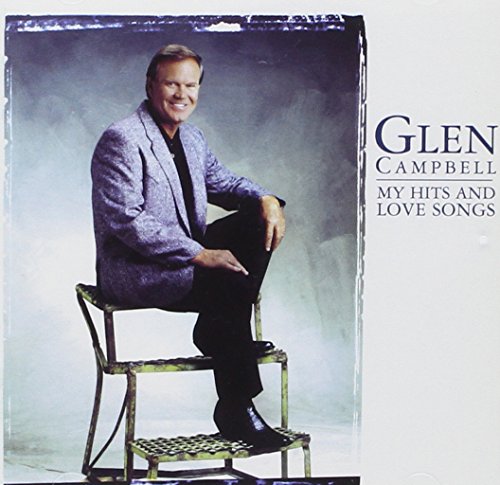 Glen Campbell CD cover featuring a portrait of the singer seated.