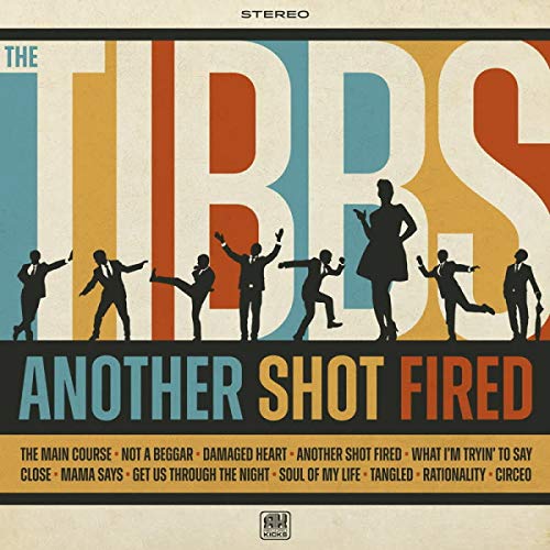 CD cover for "The Tibbs - Another Shot Fired" with figures dancing.